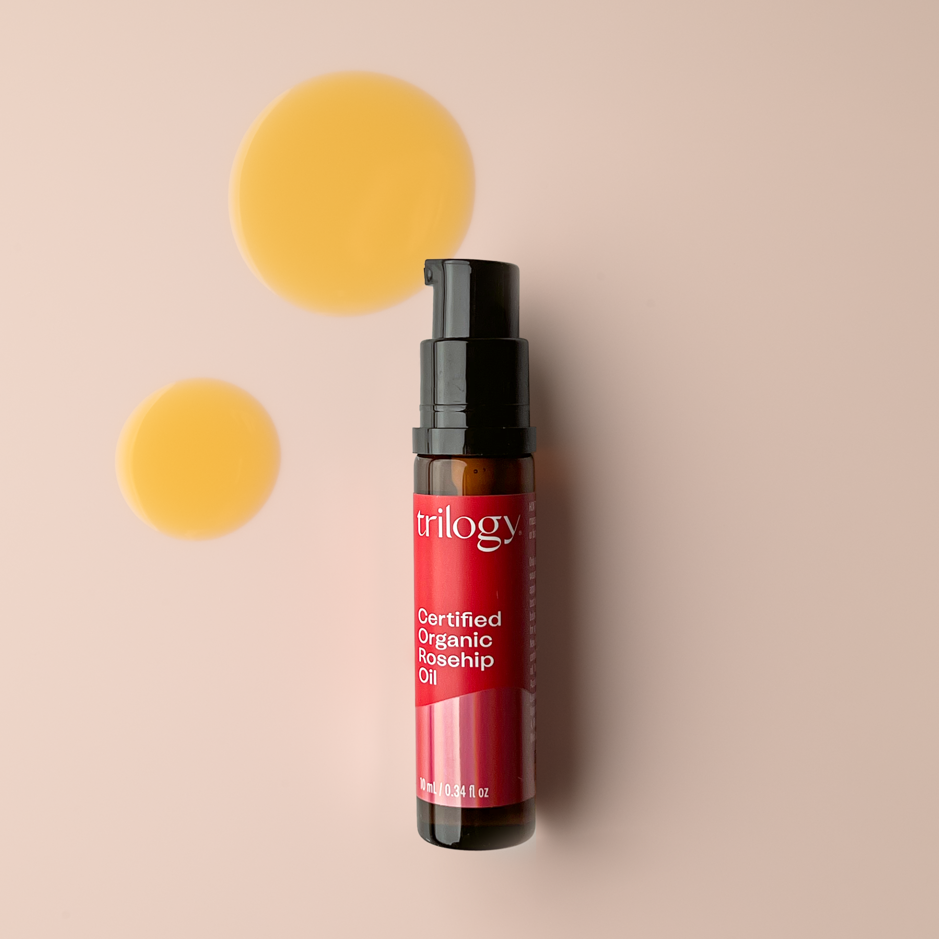 Certified Organic Rosehip Oil, 0.34 fl oz