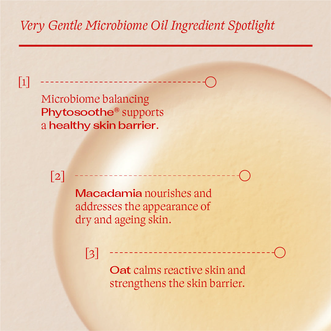 Very Gentle Microbiome Oil, 1.0 fl oz