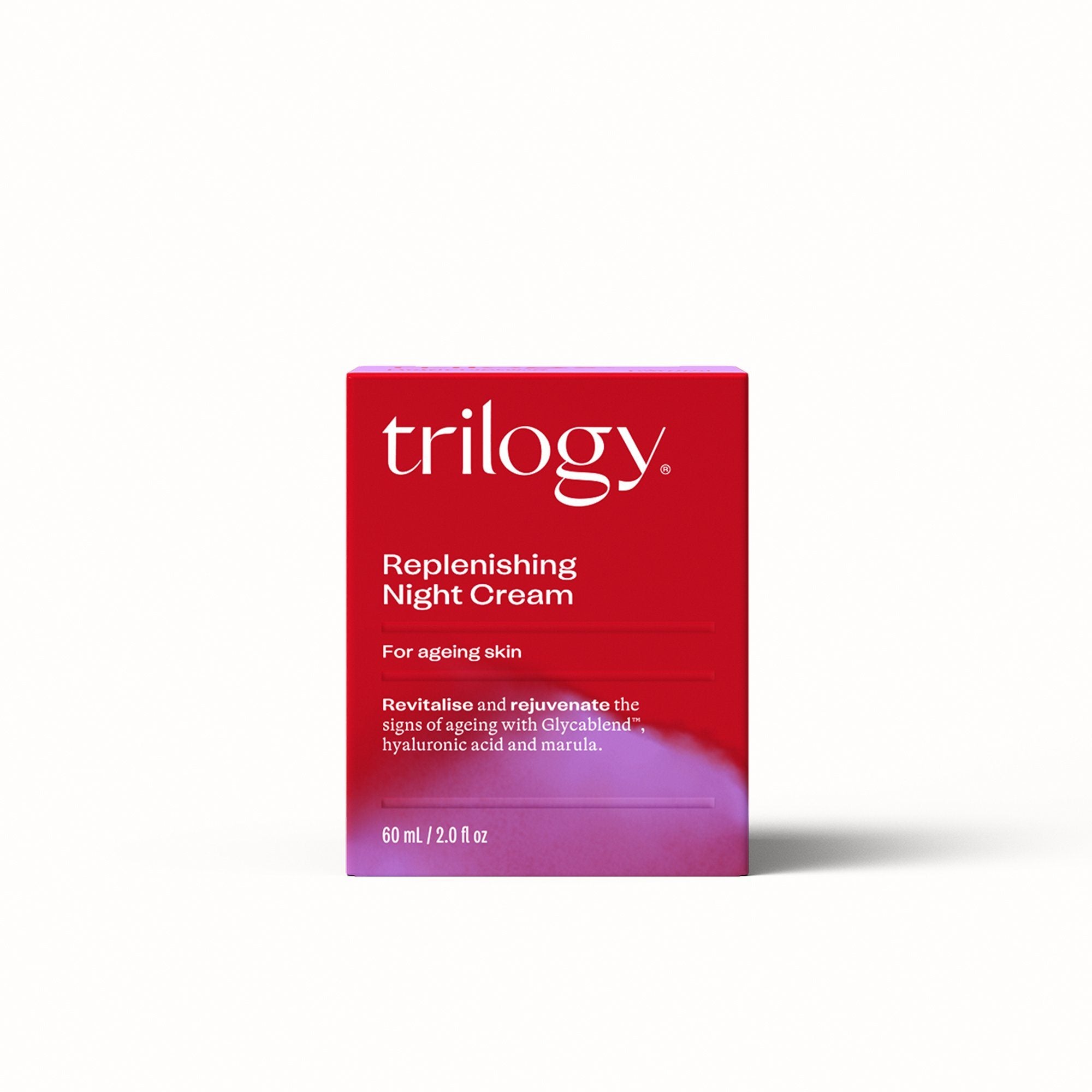 Replenishing Night Cream Moisturisers Trilogy Natural Products