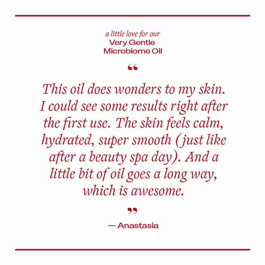 Very Gentle Microbiome Oil, 1.0 fl oz