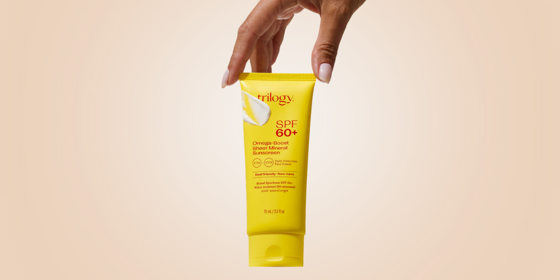 Nourish & Protect: NEW Omega-Boost Sheer Mineral Sunscreen