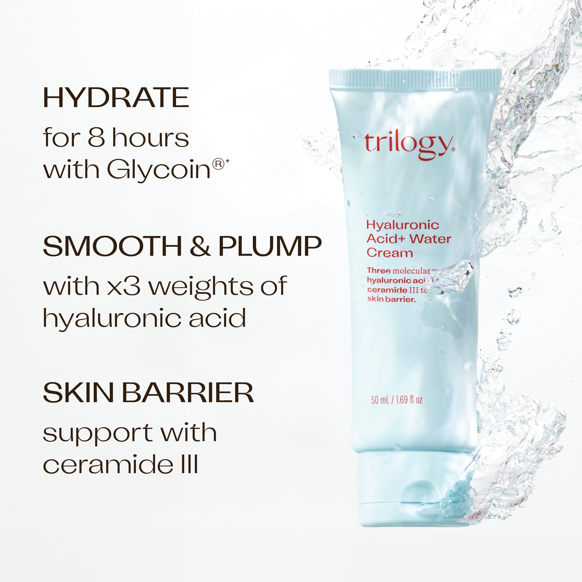 Hyaluronic Acid+ Water Cream, 1.69 fl oz