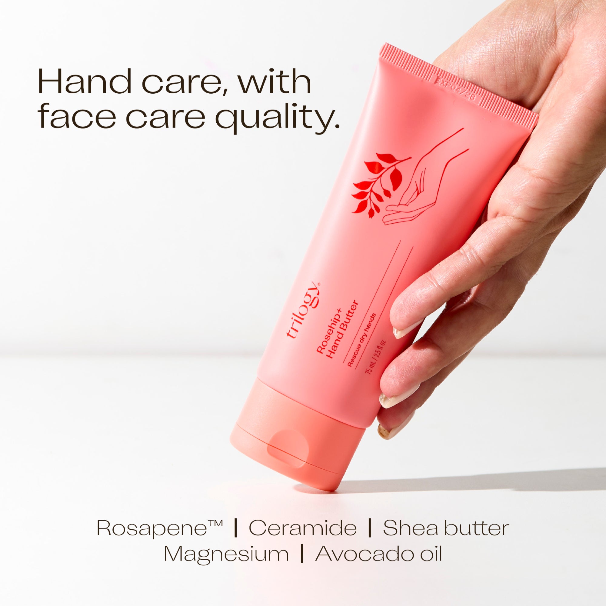 Rosehip+ Hand Butter, 2.5 fl oz
