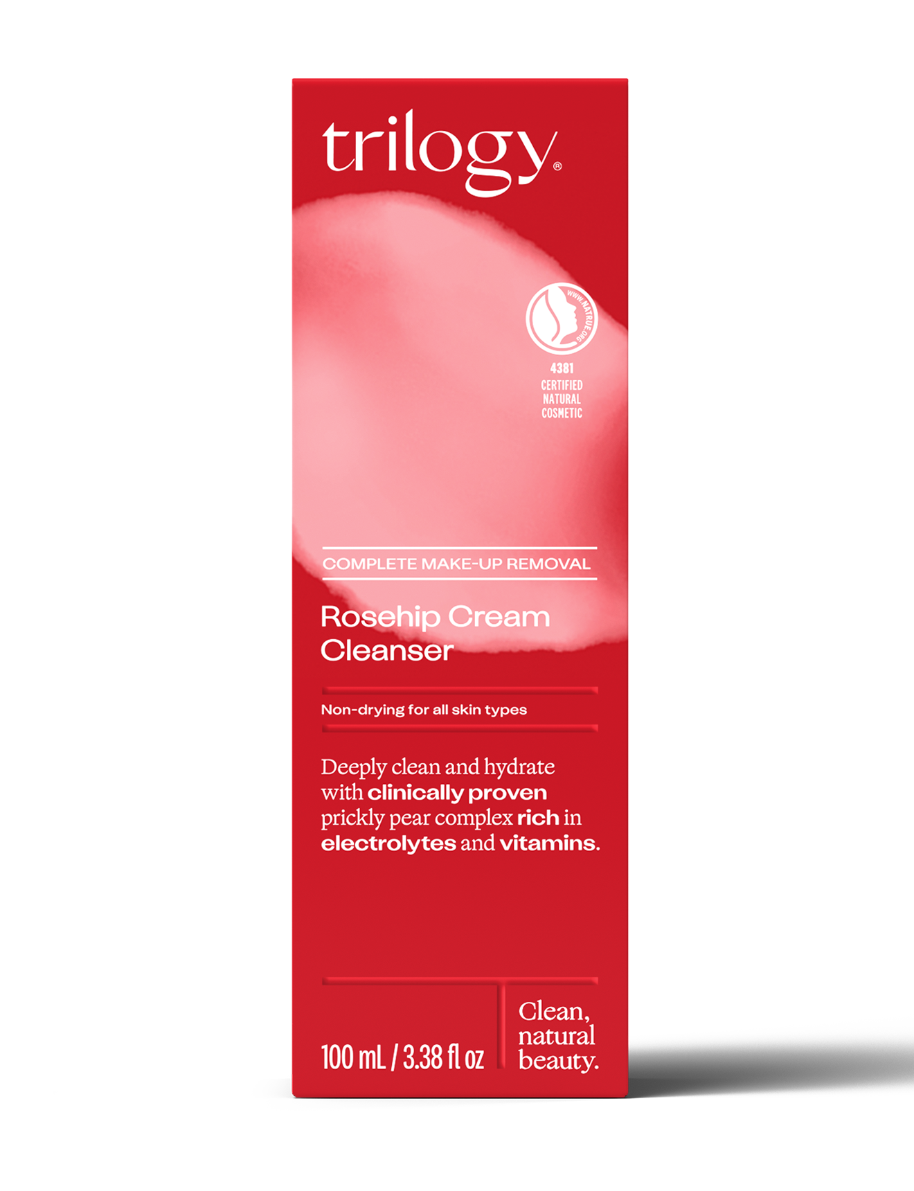 Rosehip Cream Cleanser, 3.38 fl oz