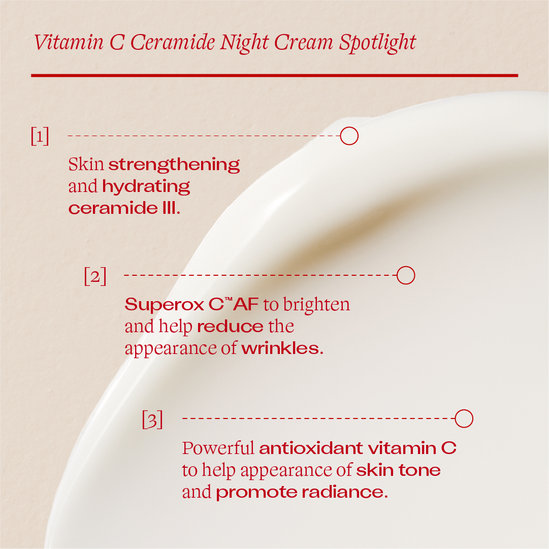 Vitamin C Ceramide Night Cream, 2.0 fl oz